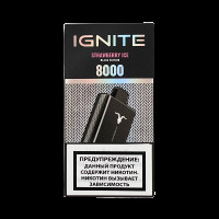 Электронная сигарета IGNITE V80 8000 затяжек Клубника лёд