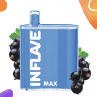 Электронная сигарета Inflave Max 4000 затяжек Чёрная Смородина