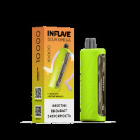 Электронная сигарета Inflave Omega 10000 Кислый ананас