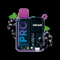 Электронная сигарета Inflave Pro 7000 затяжек Морс Чёрная Смородина