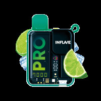 Электронная сигарета Inflave Pro 7000 затяжек Свежий Лайм