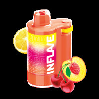 Электронная сигарета Inflave Spin 8000 затяжек Вишня Персик Лимон