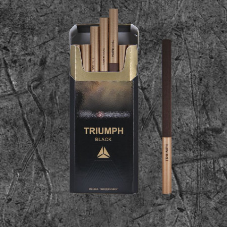 Сигареты Триумф Блек Слим (Triumph Black Slims 6.2/100)