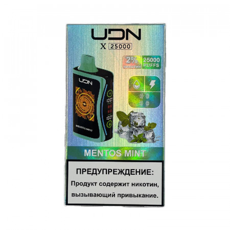 UDN X 25 000 Мятный ментос